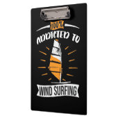 Verslaafd aan windsurfen klembord (Links)