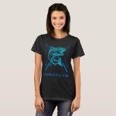 Verslaafd voor het leven t-shirt (Voorkant volledig)