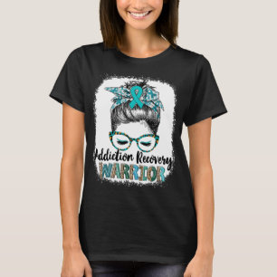 Verslaafde Herstelt Van Rommelige Knot T-shirt