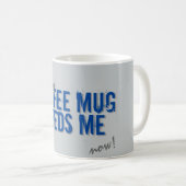 Verslaafde MOK heeft me blauw nodig (Voorkant rechts)