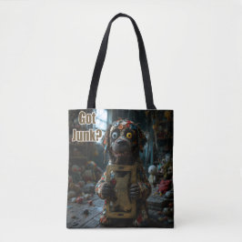 Verslaafde Puppy Tote Bag