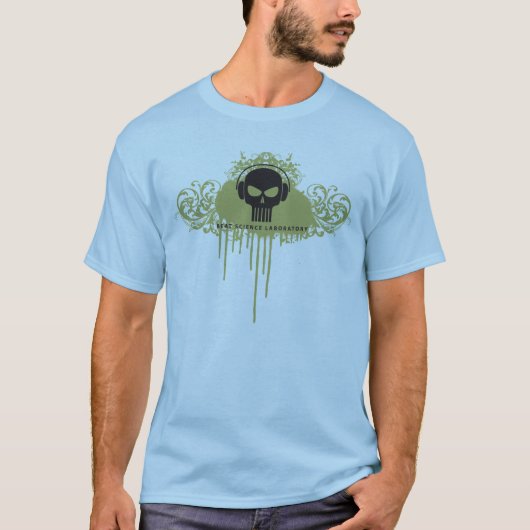 verslaat wetenschapslaboratorium t-shirt (Voorkant)