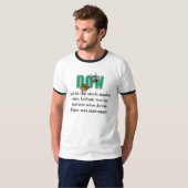 Verslag over de aandelenmarkt t-shirt (Voorkant volledig)
