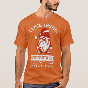 Verslag van de belastingsproef voor noordse rode N T-shirt