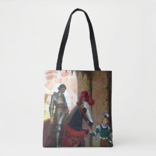 Verslagen, door Edmund Blair Leighton Tote Bag