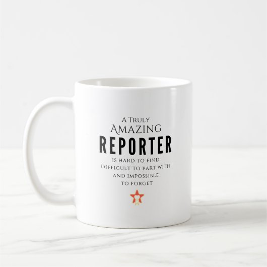 Verslaggever Koffiemok (Links)
