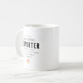 Verslaggever Koffiemok (Voorkant links)