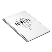 Verslaggever Notitieboek (Rechterzijde)