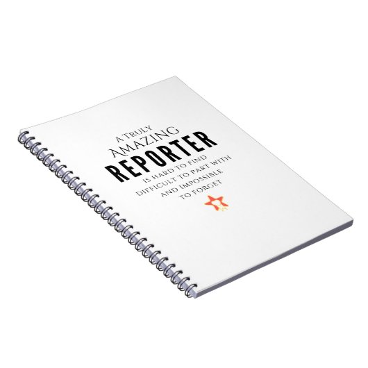Verslaggever Notitieboek (Rechterzijde)