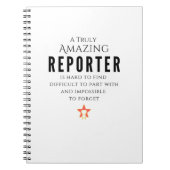 Verslaggever Notitieboek (Voorkant)
