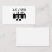 Verslaglegging door de Rekenkamer in het visitekaa Visitekaartje (Voorkant / Achterkant)