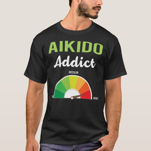 Verslaving Aikido T-shirt (Voorkant)
