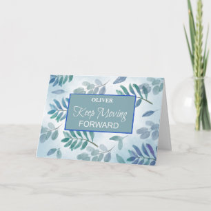 Verslaving Herstel Aanmoediging Branches Blauw Kaart