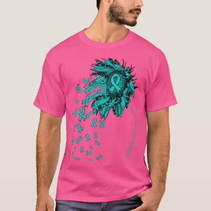 Verslaving Herstel Bewustzijn Zonnebloem R T-shirt