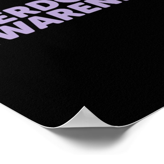 Verslaving Herstel Overdosering Bewustzijn Poster (Hoek)