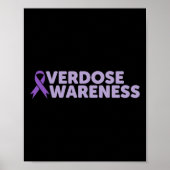 Verslaving Herstel Overdosering Bewustzijn Poster (Voorkant)