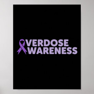 Verslaving Herstel Overdosering Bewustzijn Poster
