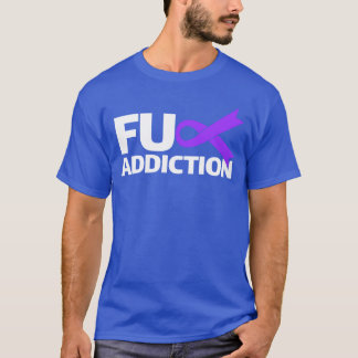 Verslaving Overdosis Bewustzijn Lange Mouwen T-shirt