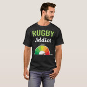 Verslaving Rugby T-shirt (Voorkant volledig)