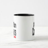 Verslavingsbegeleiders doen het beter grap mok (Midden)