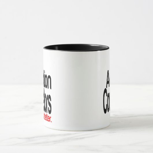 Verslavingsbegeleiders doen het beter grap mok (Midden)