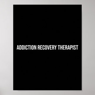 Verslavingsherstel Therapeut Geestelijke Gezondhei Poster