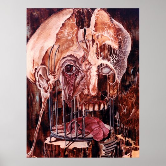 VERSLECHTERING VAN DE MACHT OVER DE KWESTIE POSTER (Voorkant)