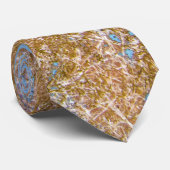 versleten blauwe verf abstract op glasvezel stropdas (Opgerold)