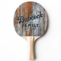 Versleten Blauwe Wassen Hout Retro Familienaam & J