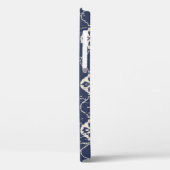 Versleten bloemen:  naadloos Case-Mate iPhone case (Achterkant / Links)