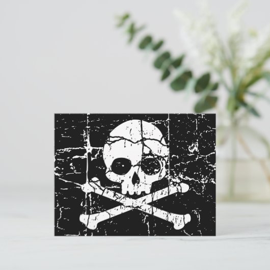 Versleten Briefkaart (Staand voorkant)