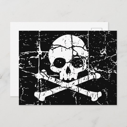 Versleten Briefkaart (Voorkant / Achterkant)