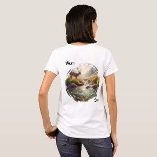 Versleten Calme Editie Bergbeek Scene T-shirt