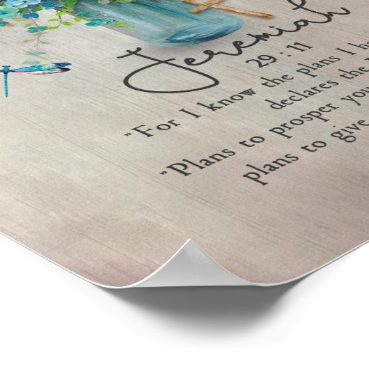 Versleten canvas Afdrukken Behoud uw herinneringen Poster (Hoek)