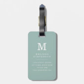 Versleten Chevron Achtergrond Bagage Label (Achterkant verticaal)