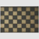 Versleten dambordpatroon ontkoppelingspapier tissuepapier (Voorkant)