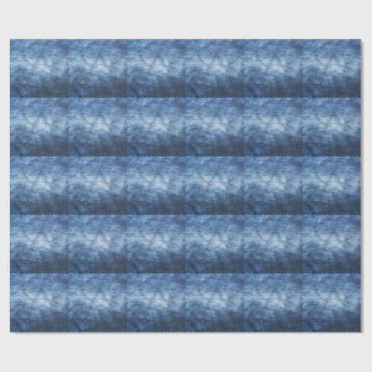 Versleten denim stof, gestructureerde achtergrond. cadeaupapier (Vlak)