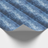 Versleten denim stof, gestructureerde achtergrond. cadeaupapier (Hoek)