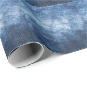 Versleten denim stof, gestructureerde achtergrond. cadeaupapier (Rol Hoek)