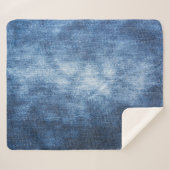 Versleten denim stof, gestructureerde achtergrond. sherpa deken (Voorkant (horizontaal))