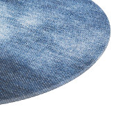 Versleten denim stof, gestructureerde achtergrond. snijplank (Hoek)