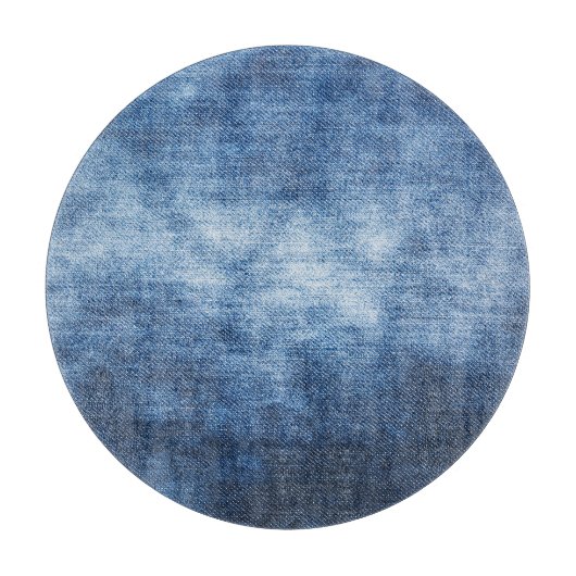 Versleten denim stof, gestructureerde achtergrond. snijplank (Voorkant)