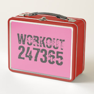 Versleten en bekrast tekst Workout 247365 roze