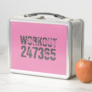Versleten en bekrast tekst Workout 247365 roze