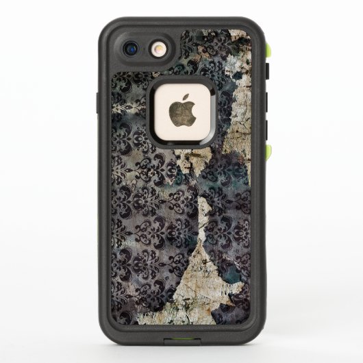  versleten en misbruikte motorbedekking (Achterkant)