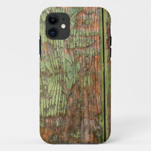 Versleten en Verweerde Groene Schuur Houten Case-M Case-Mate iPhone Case