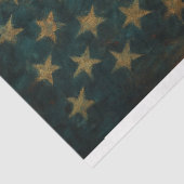 Versleten Glory Abstracte Vlag Portret Decoupage P Tissuepapier (Detail)