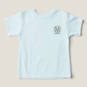 Versleten Kalme Peuter T-shirt — Krijtvis Beek Kun
