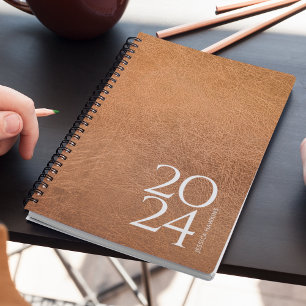 Versleten lederen Afbeelding persoonlijk 202x per Planner