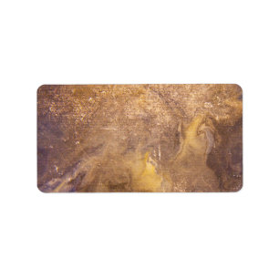 Versleten oude boekomslag etiket